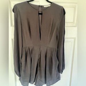 Lush Long Sleeve Romper Size S